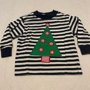 Bailey boys GUC Christmas appliqué shirt